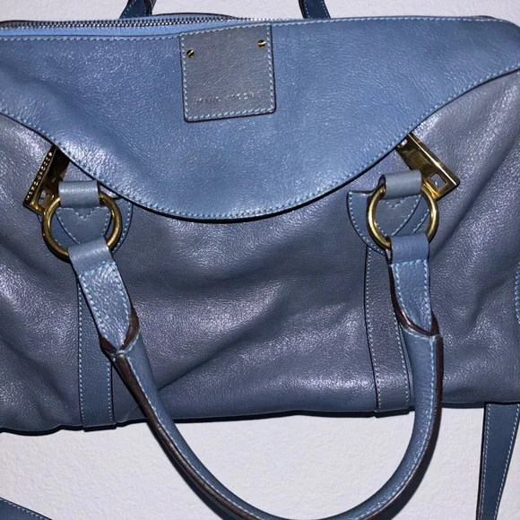 Marc Jacobs Leather Fulton Large Satchel authentic - Picture 3 of 11